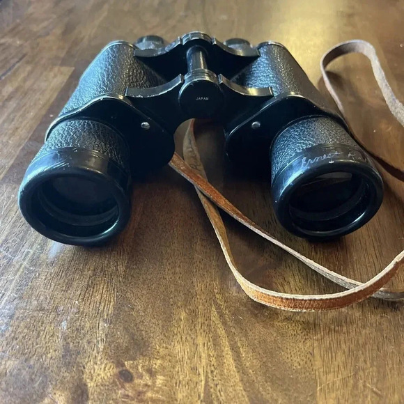 Vintage Three Star Binoculars 7 X 35 Model No. 65044 Made In Japan J-B80 6.5 - Picture 2 of 5